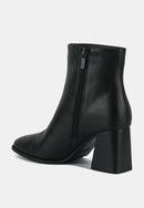 Cox Cut Out Block Heeled Chelsea Boots by Ruw.