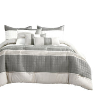 KHIANA 7PC COMFORTER SET.