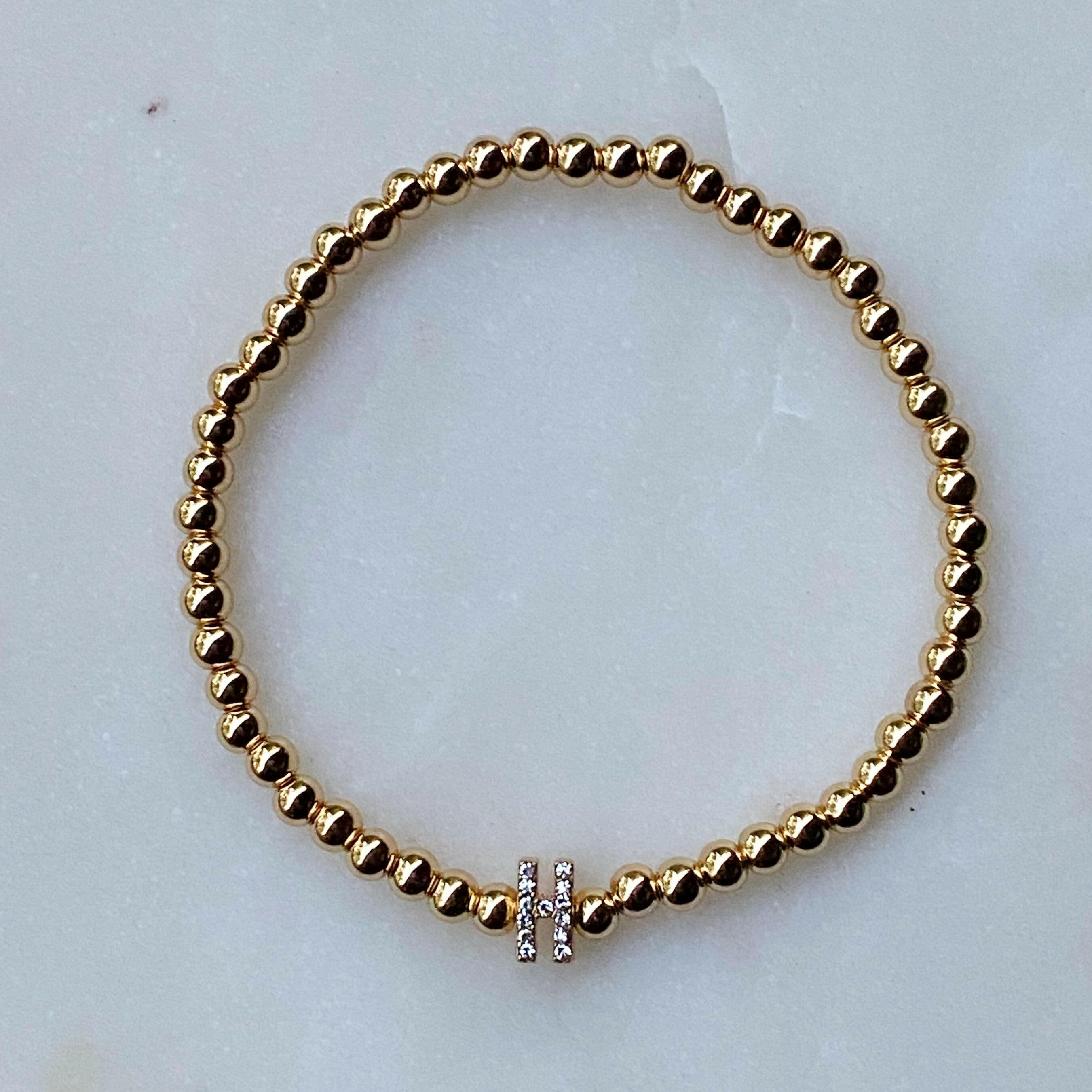 Darcy Initial Bracelet.