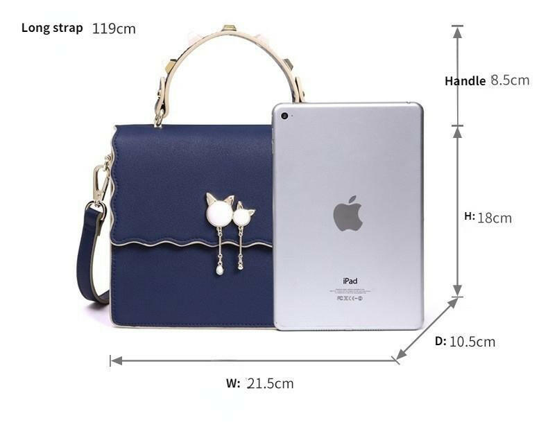 Genuine Leather Handbags Portable Fashion Shoulder Bag Trendy Crossbody Bag.