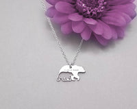 Mama Bear and Cub Necklace.