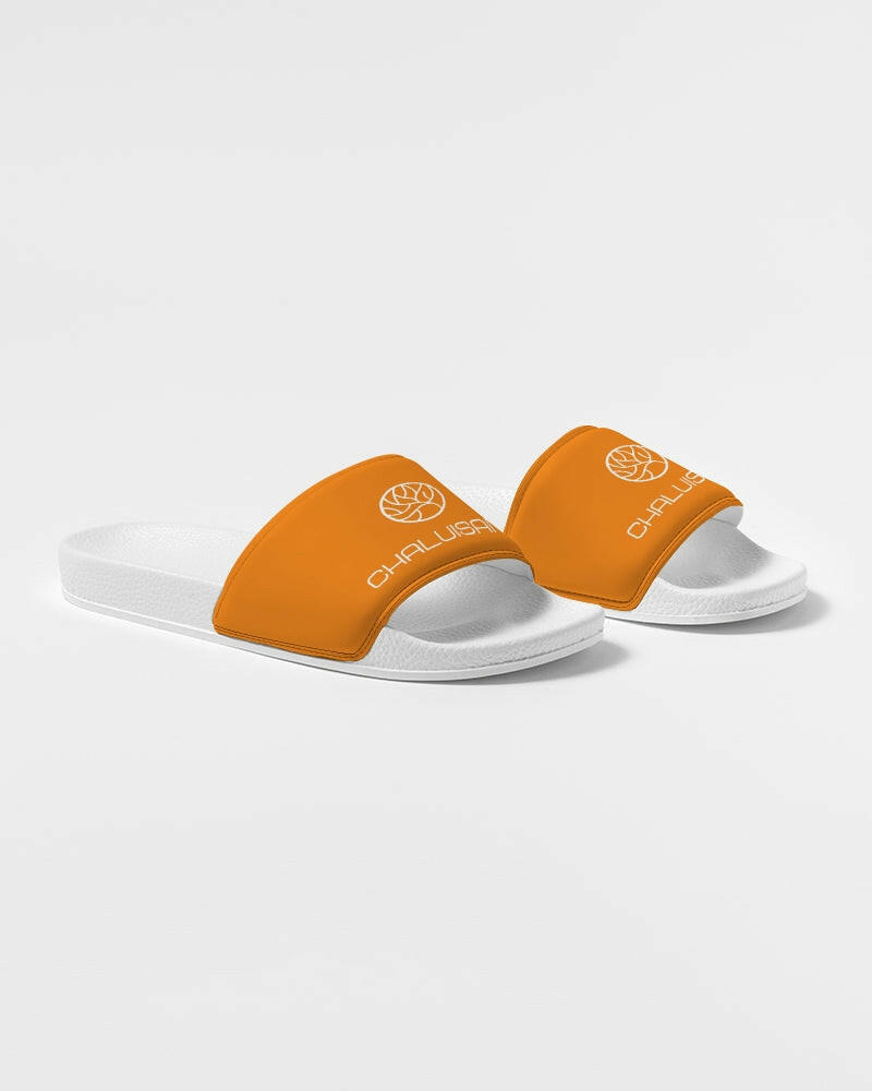 Tangy-Orange Men's Slide Sandal