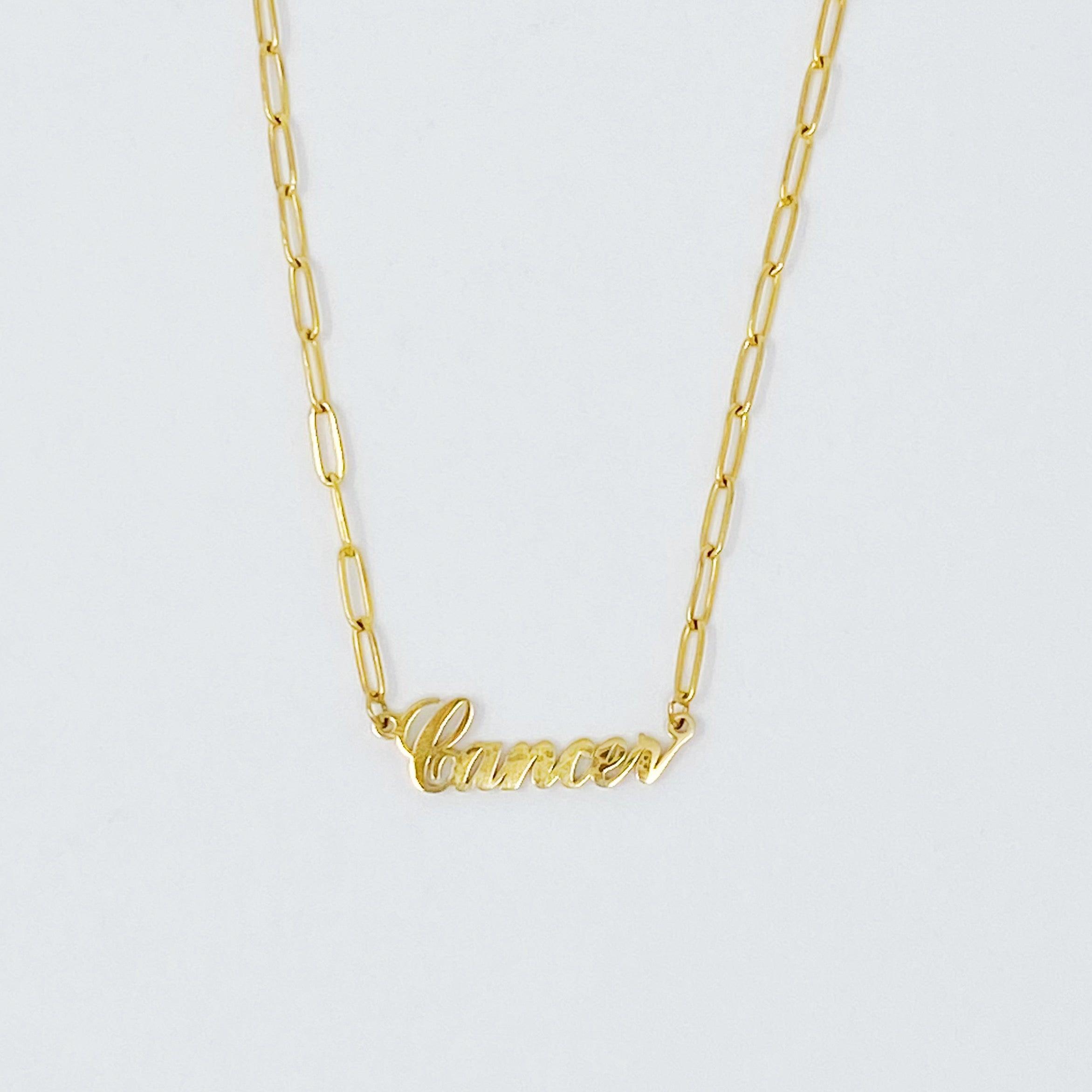 Annie Zodiac Chain Necklace.