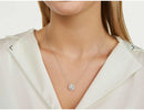 Exquisite AGI Certified Lab-Grown Diamond (G/Vs) Halo Pendant Necklace in 14kt White Gold - Choose 1 CTW or 2 CTW.