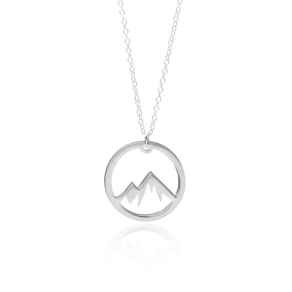 Silver Mountain Necklace