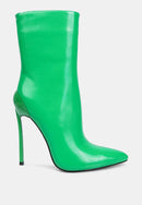 Mercury Stiletto Ankle Boots by Ruw.