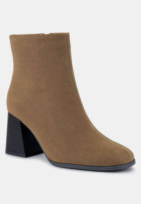 Cox Cut Out Block Heeled Chelsea Boots by Ruw.