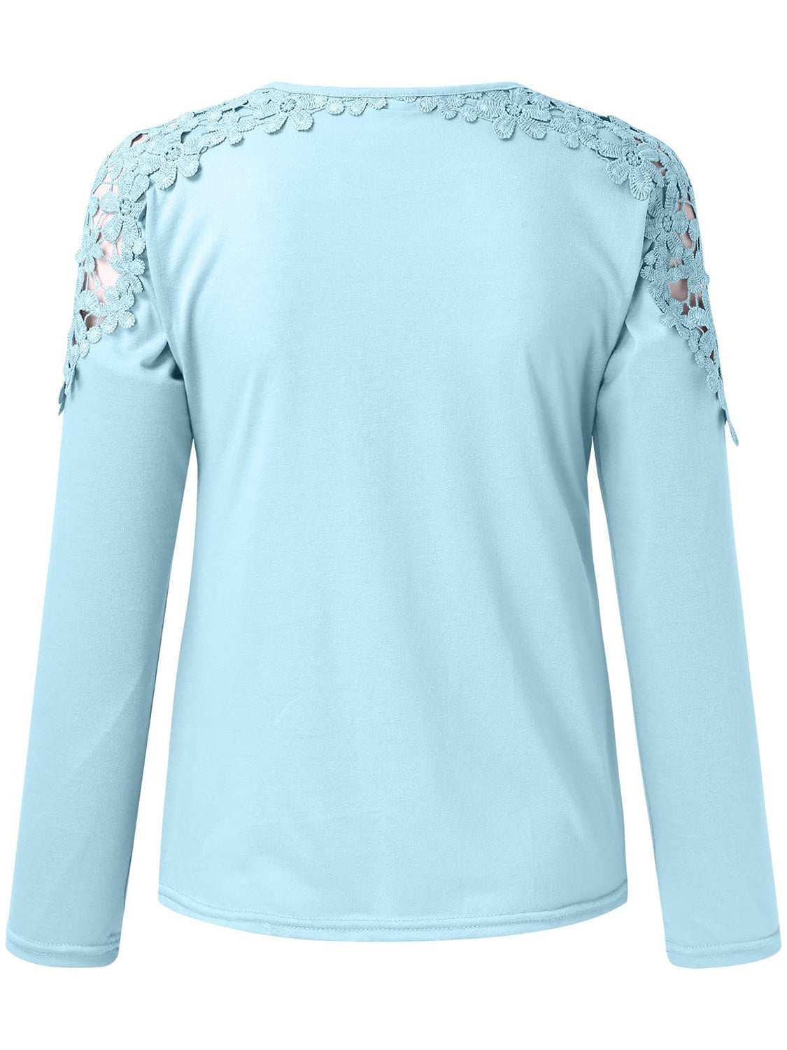 Full Size Cutout Round Neck Long Sleeve T-Shirt.