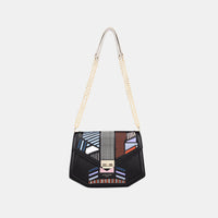 David Jones Geometric Print Crossbody Bag.