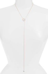 Tessa Delicate Lariat Necklace | More Colors Available.