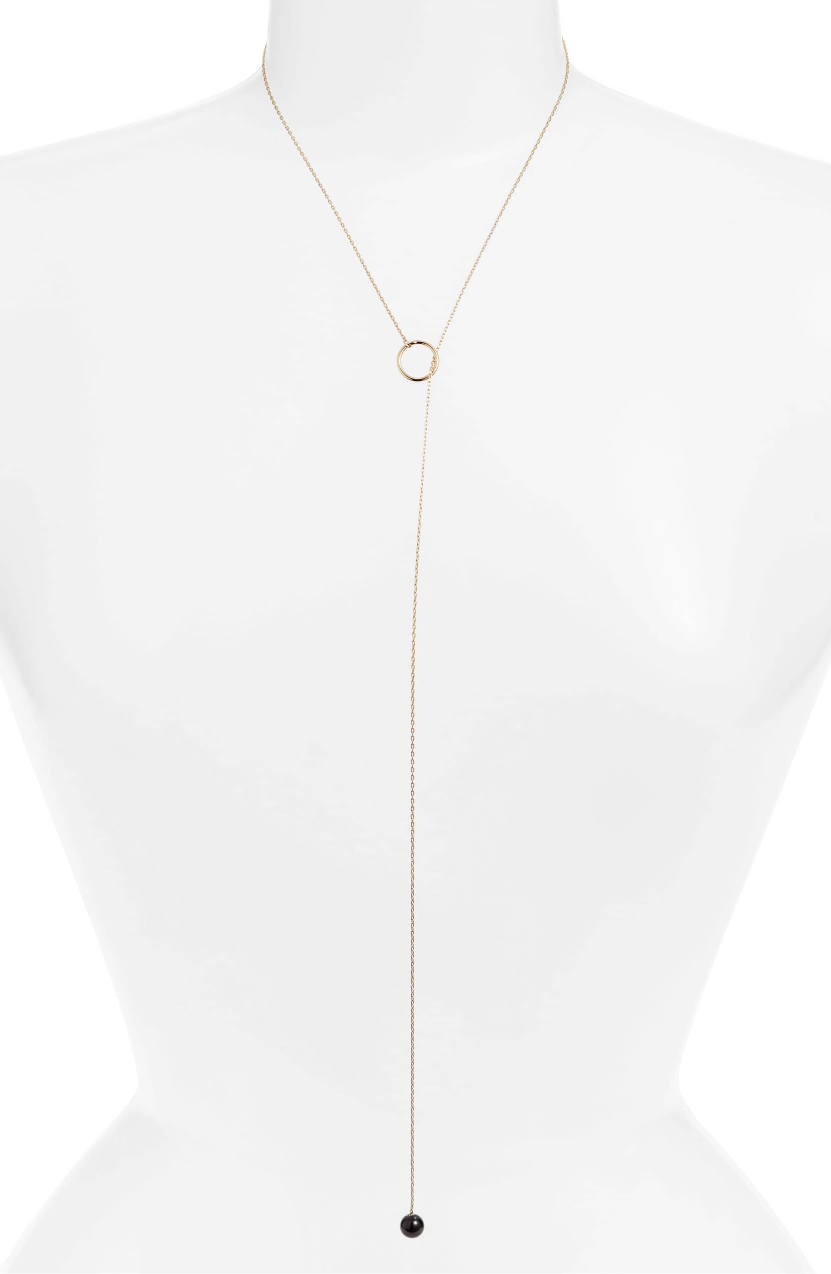 Tessa Delicate Lariat Necklace | More Colors Available