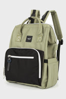 Himawari Waterproof Canvas Backpack Bag with Side Pockets.