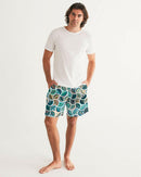 Mosaic 7" Classic Men Swim Trunk.