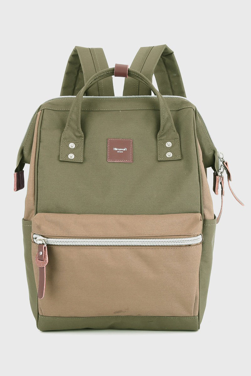 Himawari Water Resistant Canvas Backpack Bag with Side Pockets.