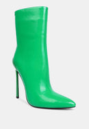 Mercury Stiletto Ankle Boots by Ruw.