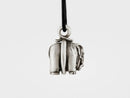 Elephant Pendant in Sterling Silver.