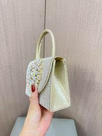 Rhinestone Glitter Clutch Purse Evening Handbag Shoulder Bag Wedding Prom.