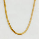 Simply Herringbone Chain Necklace.