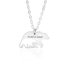 Mama Bear and Cub Necklace.