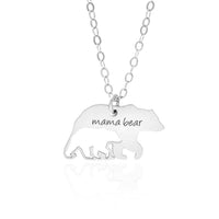 Mama Bear and Cub Necklace.