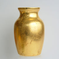 GILT 7" Gold Flower Vase.