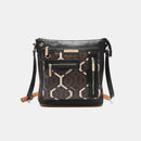 Nicole Lee USA Geometric Pattern Crossbody Bag.