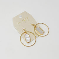 Kenzie Circle Drop Earrings