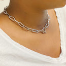 Toggle Chain Link Necklace.