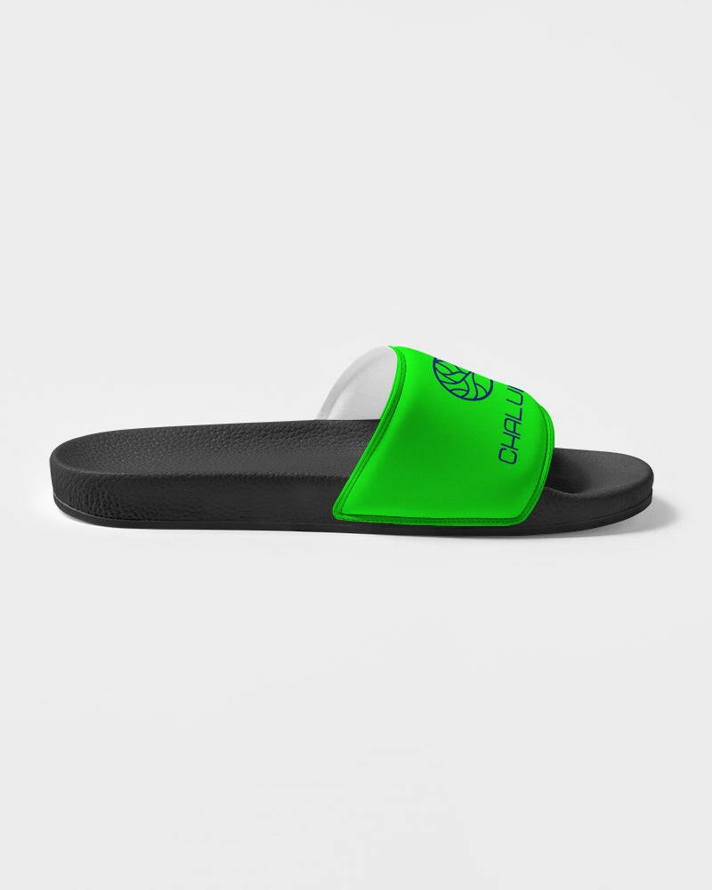 Neon Green Men's Slide Sandal.