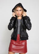 Annalise Womens Leather Jacket.