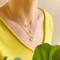 Butterfly in Flight Necklace.