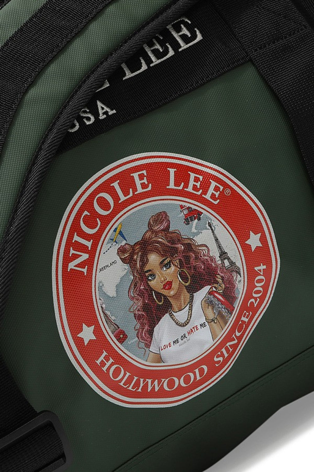 Nicole Lee USA Large Duffel Bag.