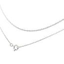 10K Gold 0.5 Mm Slender & Dainty Fine Rope Chain Necklace.