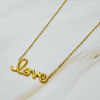 Lovely Love Necklace.