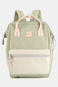 Himawari Water Resistant Canvas Backpack Bag with Side Pockets.