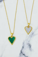 Heart of Gold Necklace.