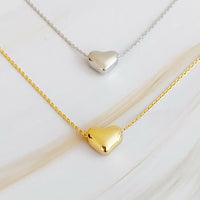 Love Bean Heart Necklace.