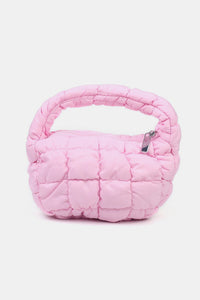 Zenana Quilted Micro Puffy Handbag.