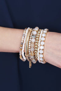 Regular Size Stackable Beads Bracelet Set