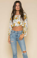 Buttercup Fields Crop Top.