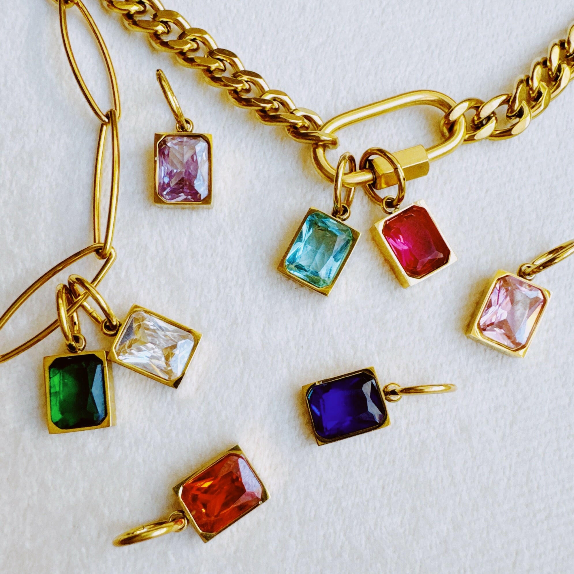 Charming Birthstone Charm Collection.