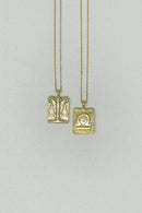 Reversible Zodiac Necklace.