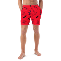 Men's Find Your Coast Parade Recycled Mid-Length UPF 50+ Swim Shorts.