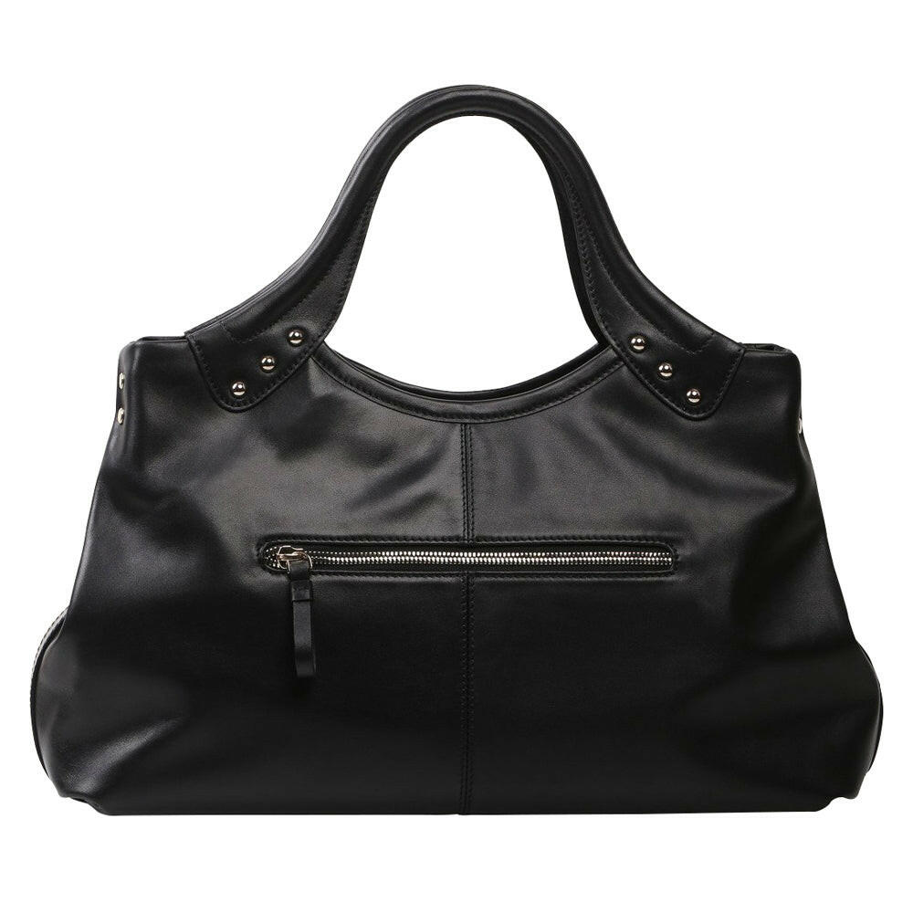 Feather Black Tote.