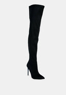 Lolling Long High Heel Boots by Ruw.