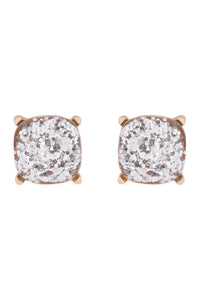 Ae0333-Glitter Epoxy Stud Earrings