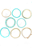 Regular Size Stackable Beads Bracelet Set