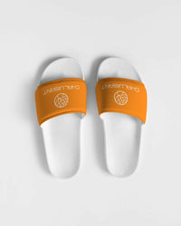 Tangy-Orange Men's Slide Sandal.