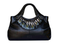 Feather Black Tote.